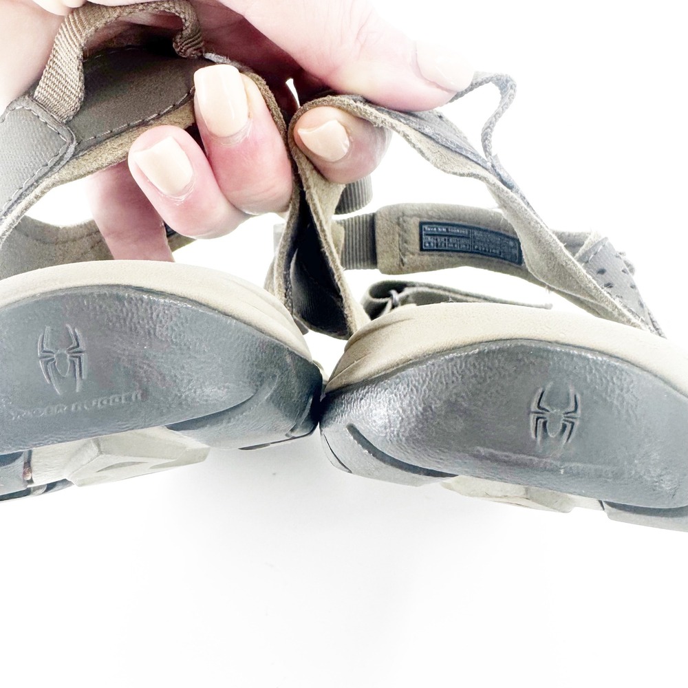 Teva Verra Taupe Grey Strappy Athletic Hiking Sandals Womens - Picture 9 of 11